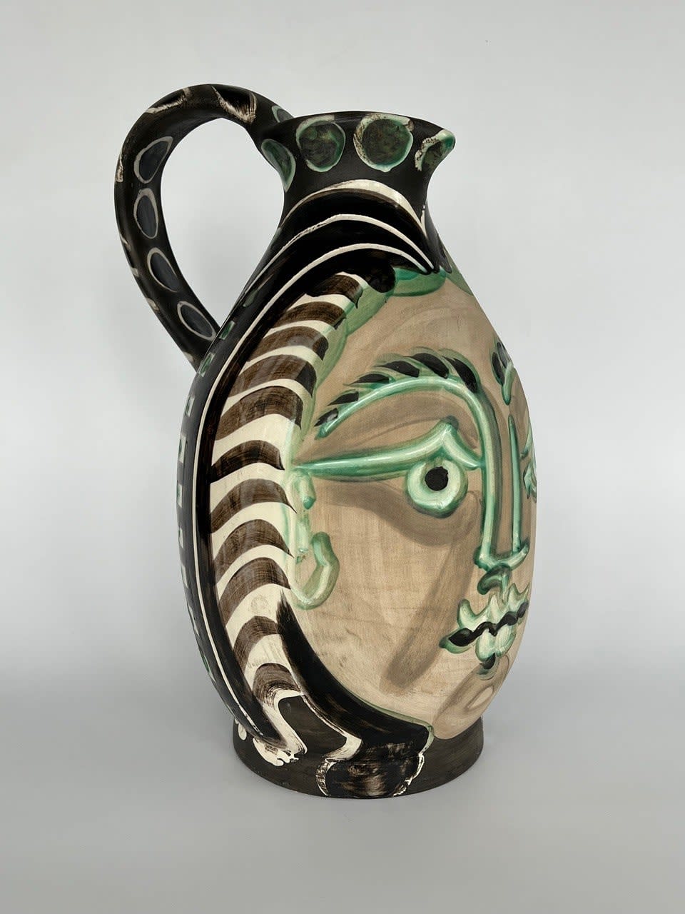 Pablo Picasso, Femme du Barbu (A.R. 193), 1953