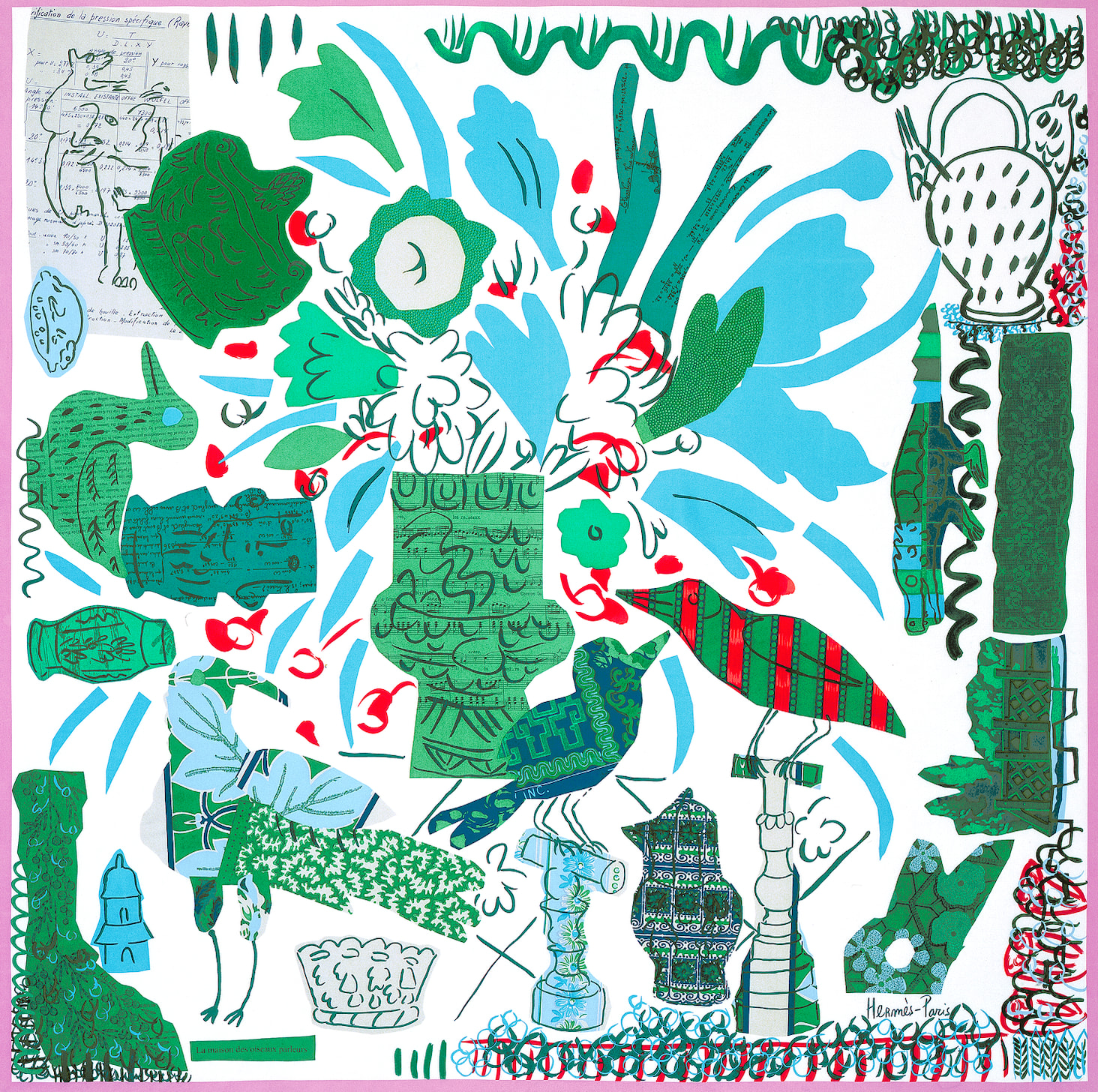 Bela Silva, Hermès - La Maison des Oiseaux Parleurs, 2023