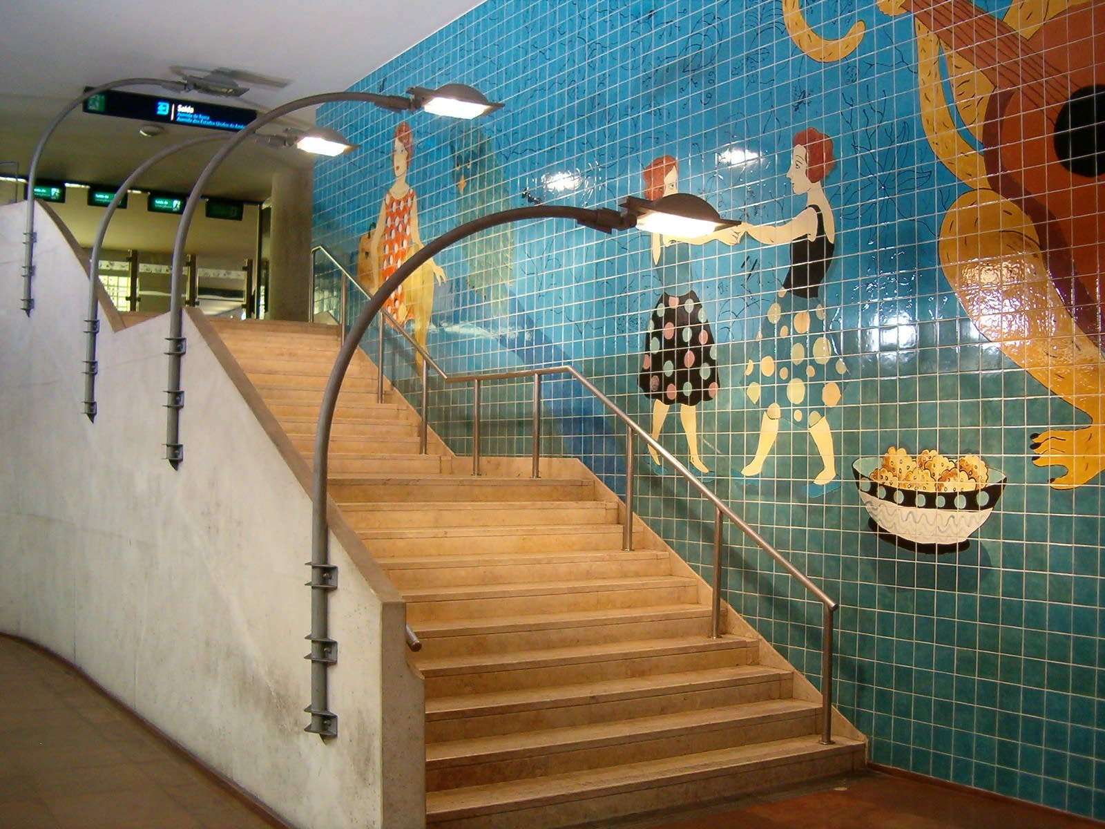 Bela Silva, Alvalade Metro Station, 2006