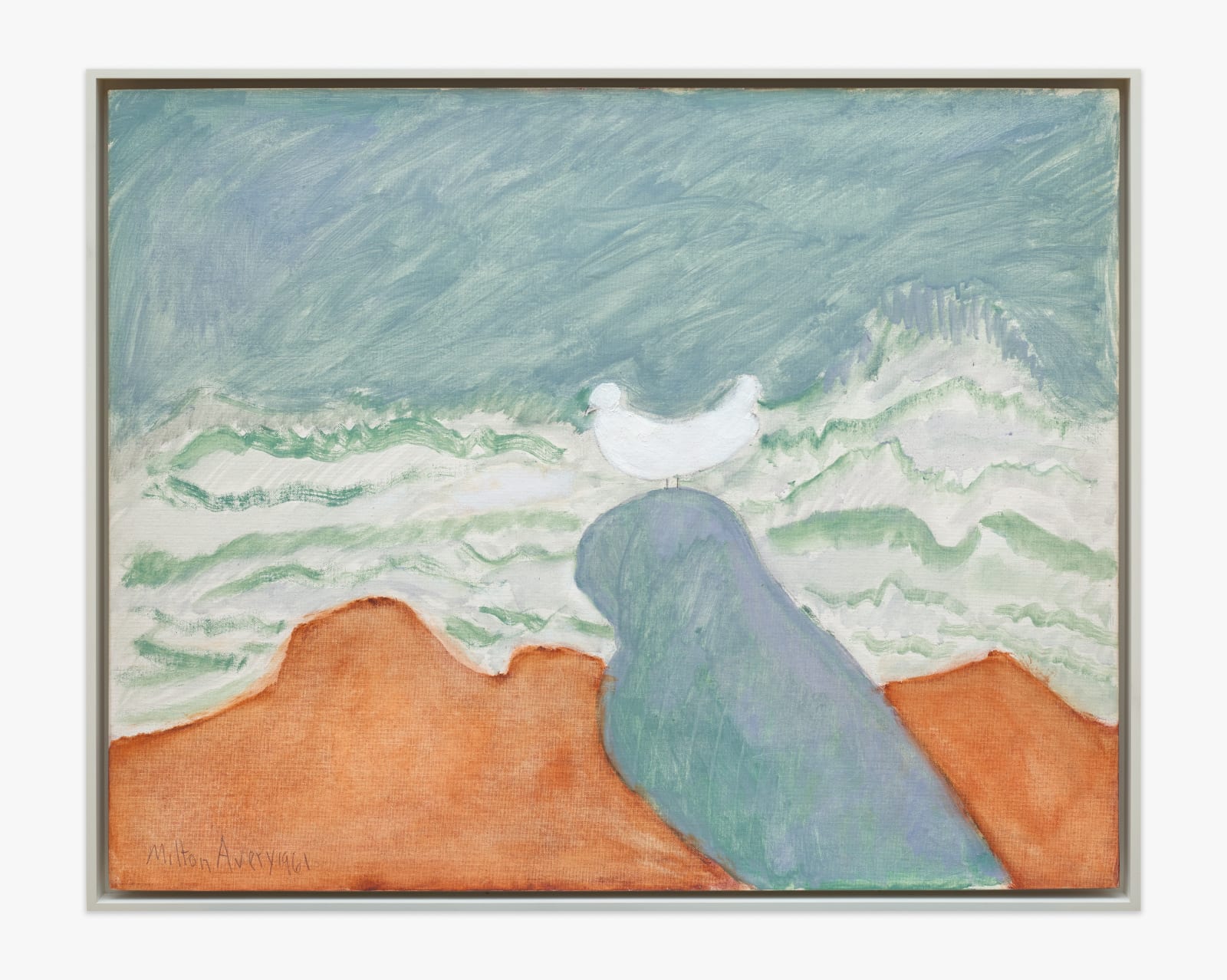 Milton Avery, Bird by Wild Sea, 1961