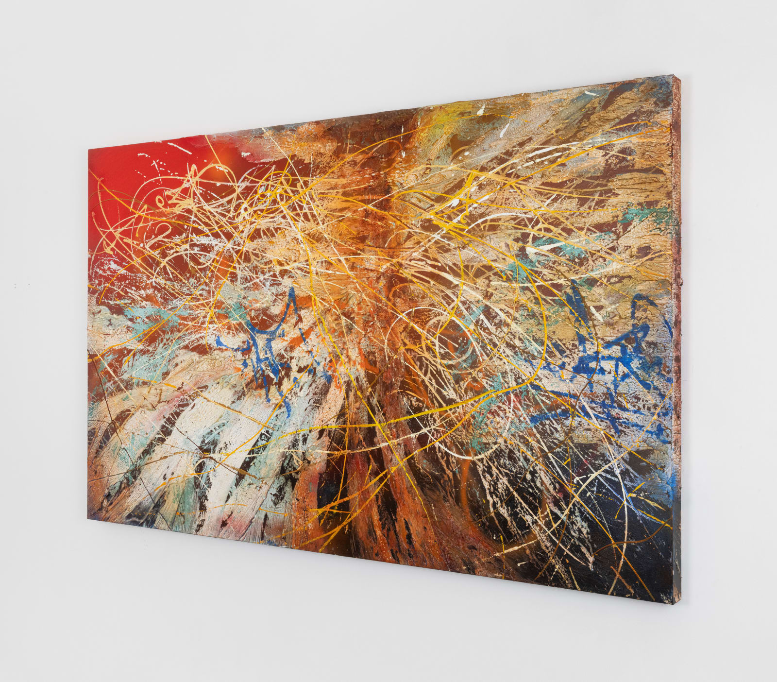 José Parlá, Psycho-Geographical Texture, 2023