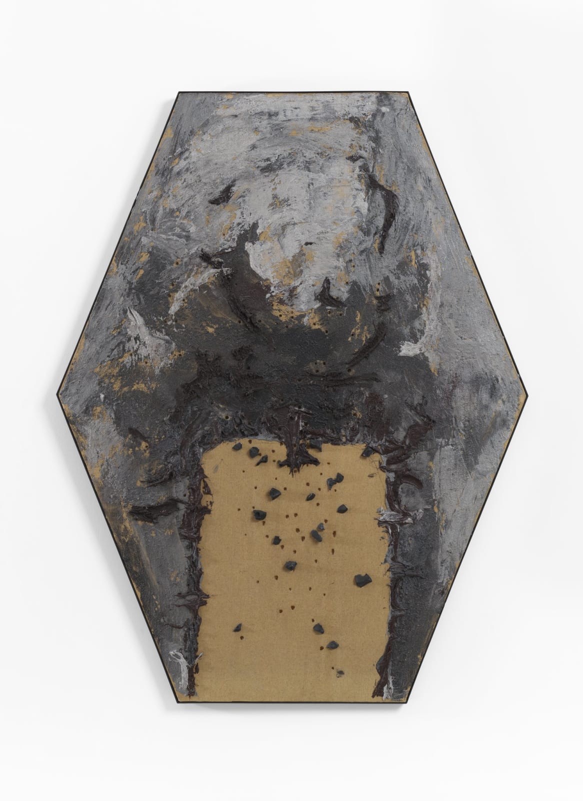 Lucio Fontana, Concetto Spaziale, L'Inferno, 1956