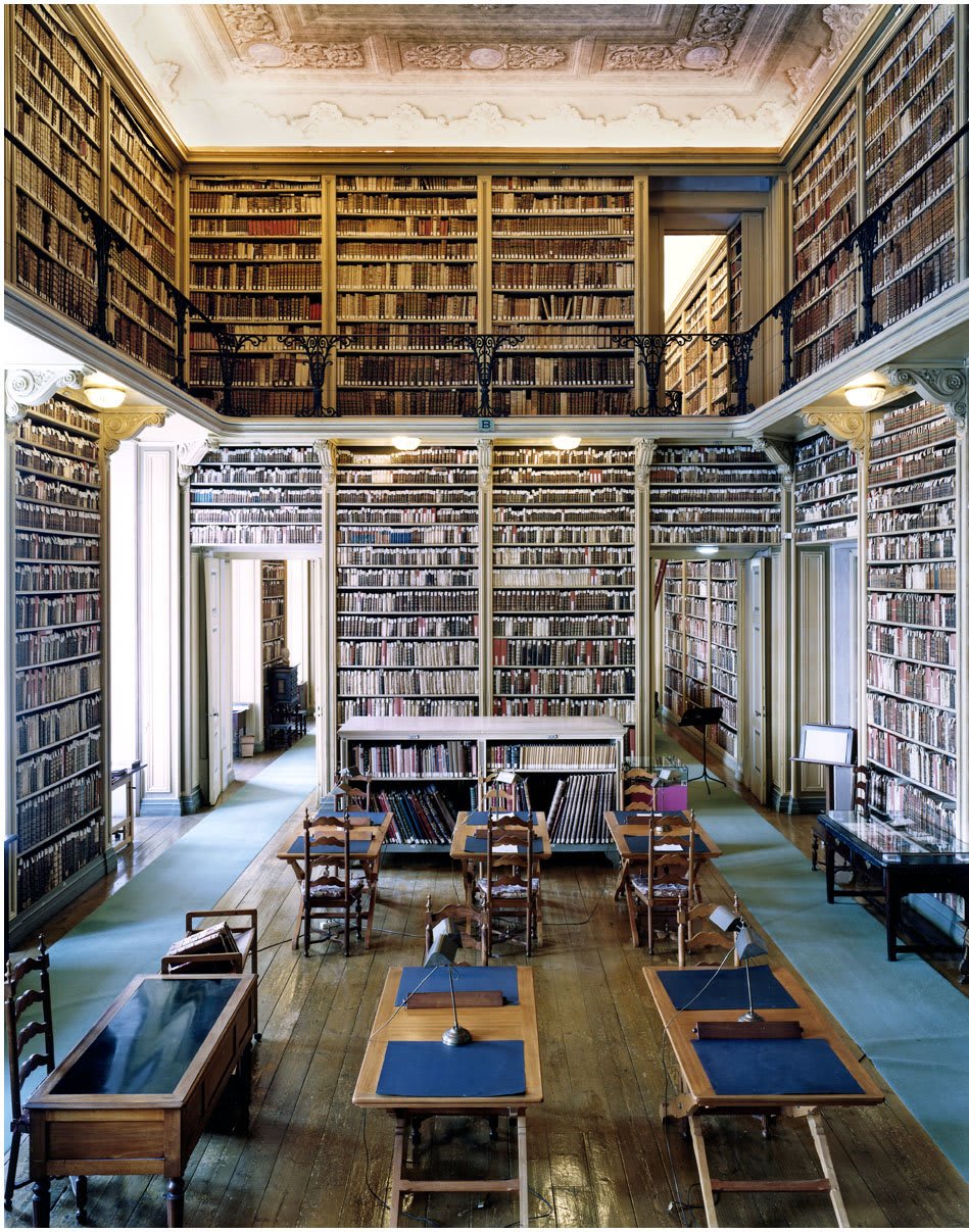 Candida Höfer, Biblioteca do Palàcio Nacional da Ajuda Lisboa III 2006