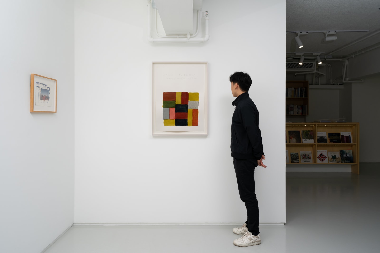 Sean Scully, Wall Yellow 1.20.21, 2021