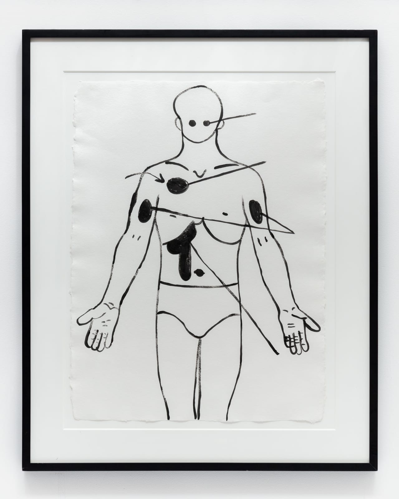 Andy Warhol, Physiological Diagram, c. 1985-86