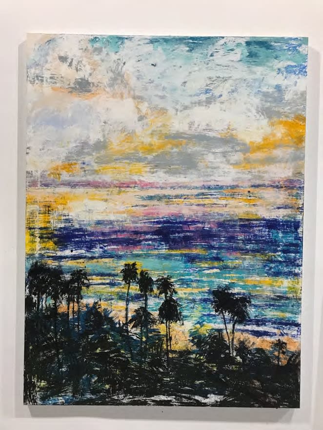 Enoc Perez, Untitled (Turquoise), 2021