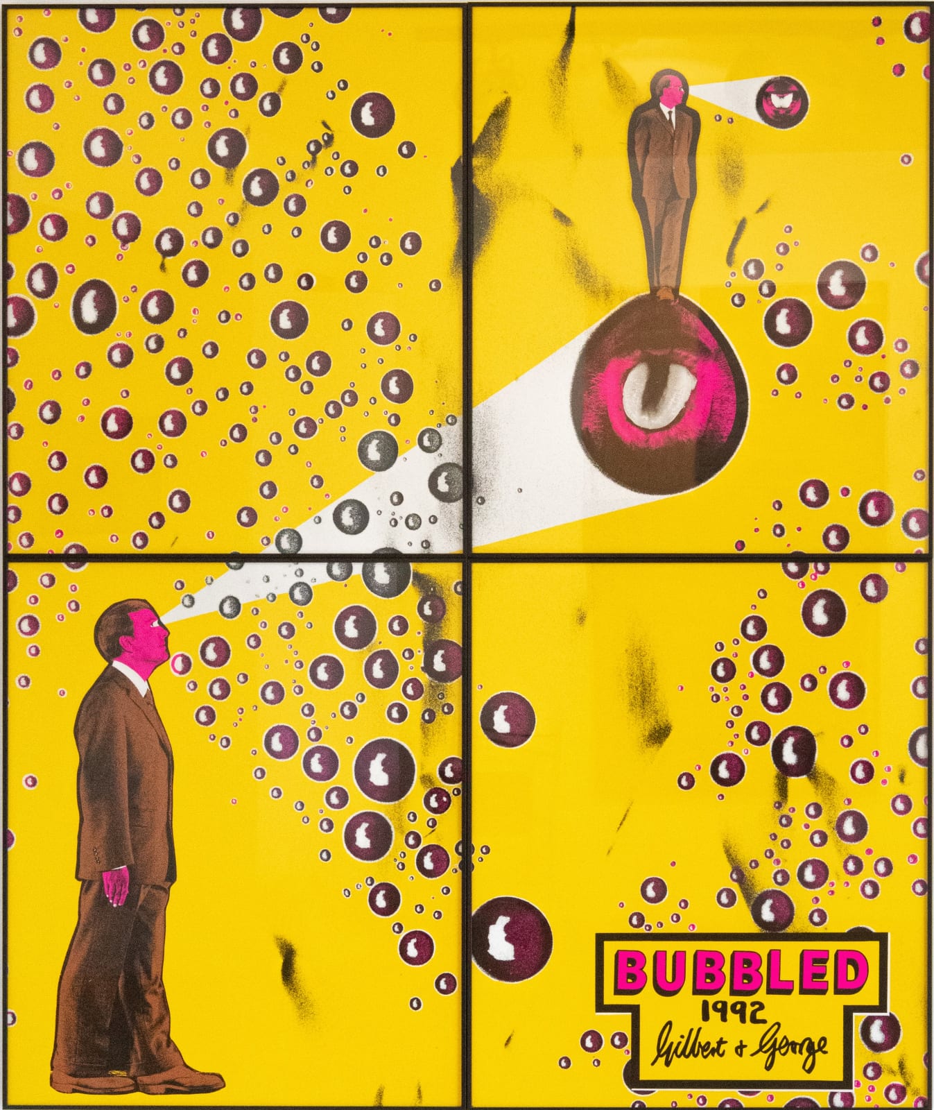 Gilbert & George, Bubbled, 1992