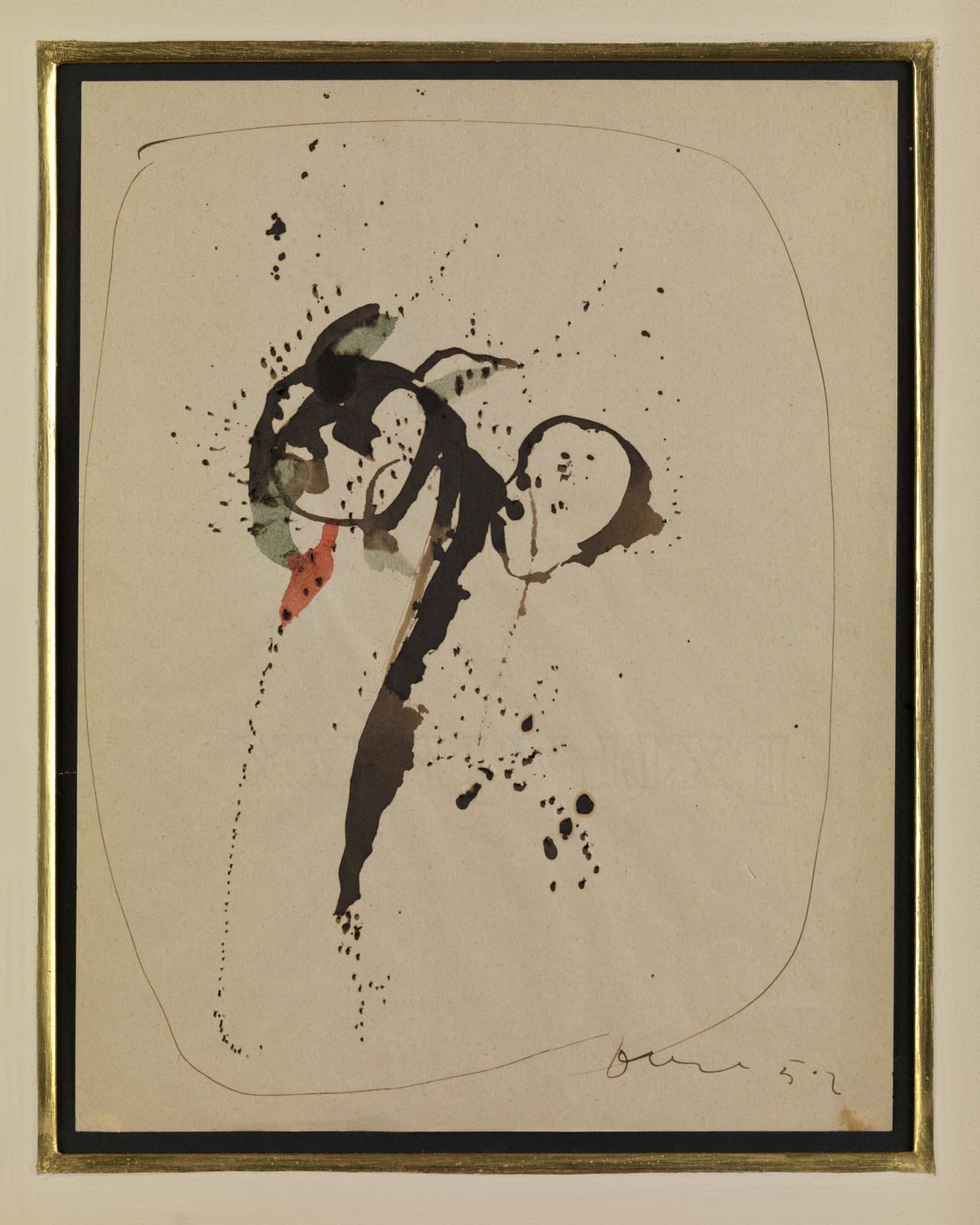 Lucio Fontana, Concetto Spaziale, 1952