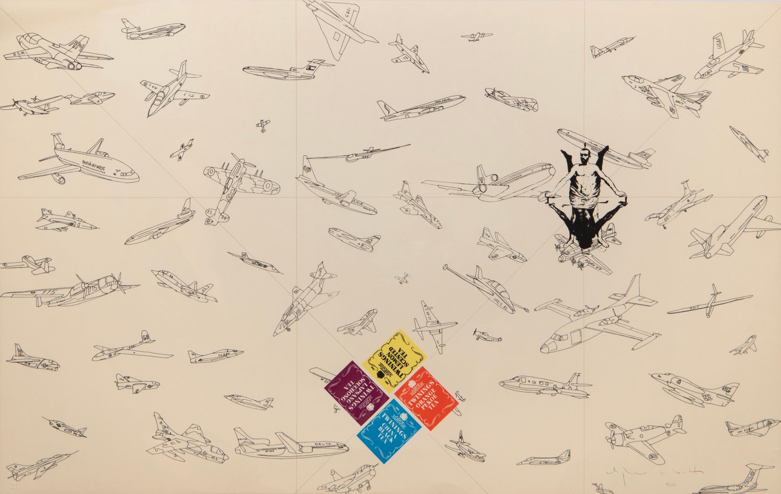 Alighiero Boetti, Twinings, 1978