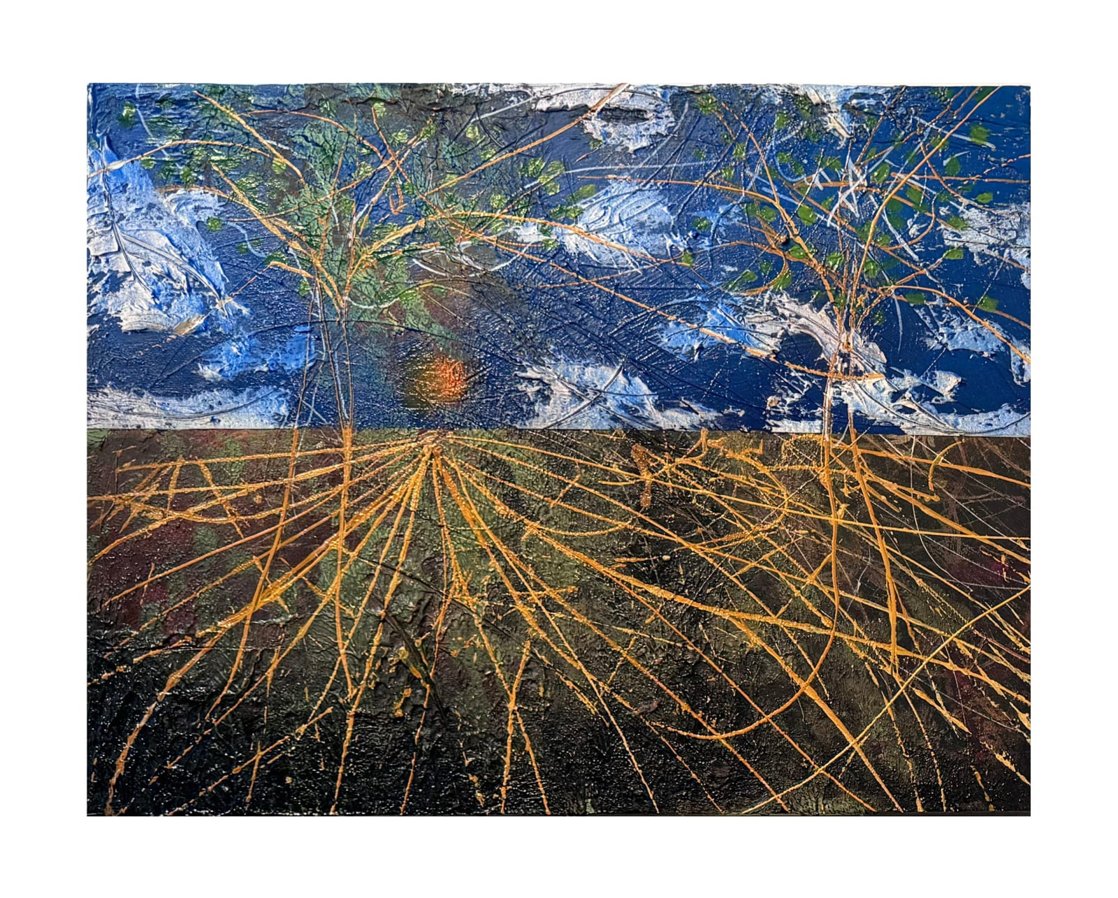 José Parlá, Cuba’s Atmosphere and Culture 1, 2024