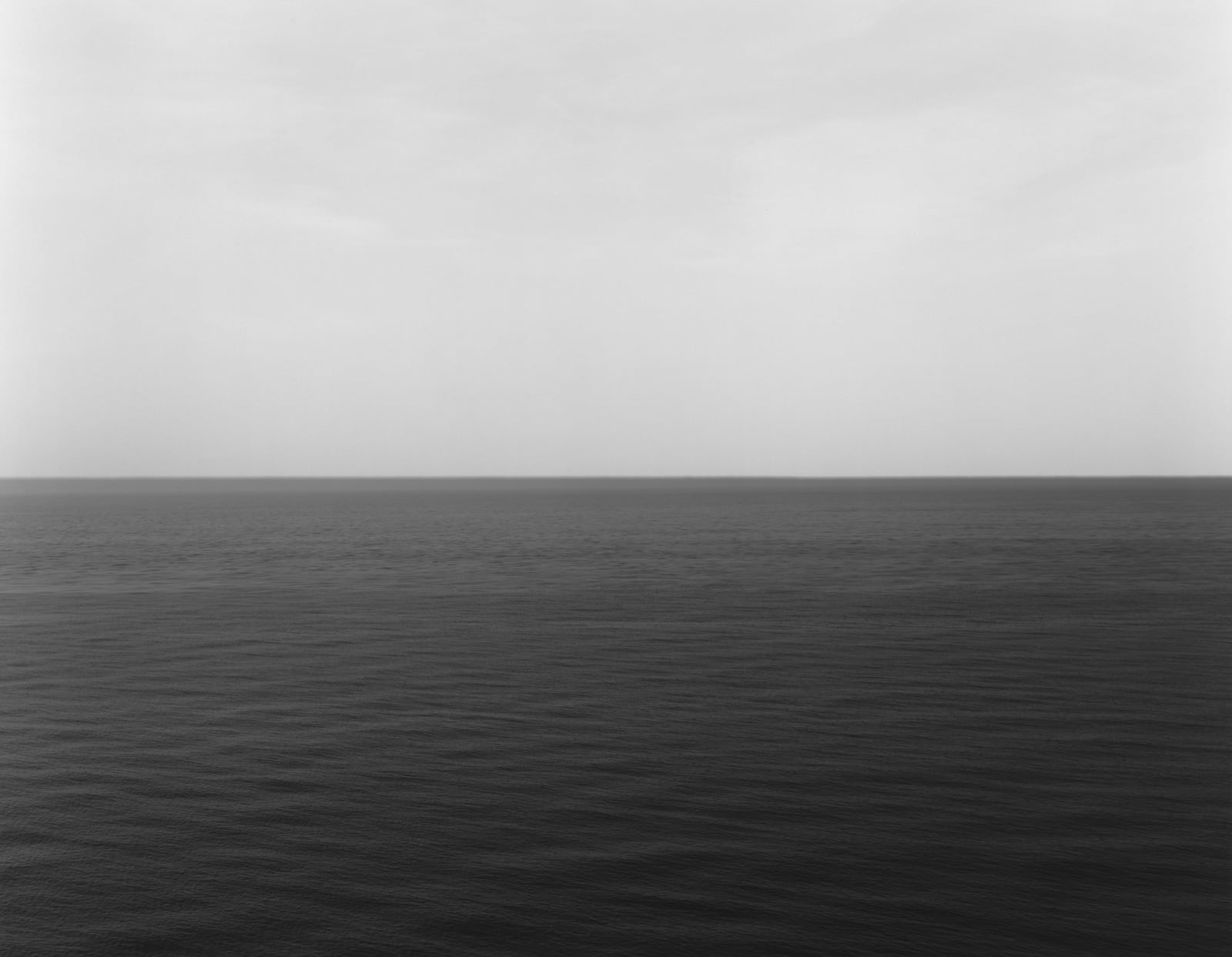 Hiroshi Sugimoto, English Channel, Etretat, 1989