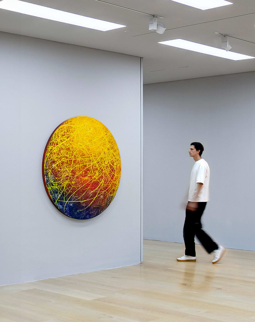 José Parlá, The Eye of Adventures, 2023