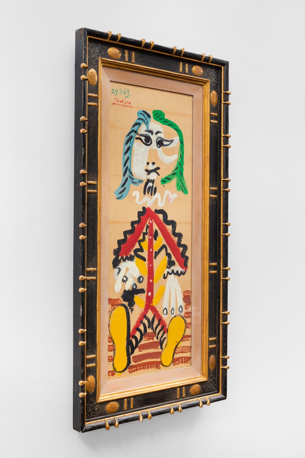 Pablo Picasso, Homme Assis, 1969