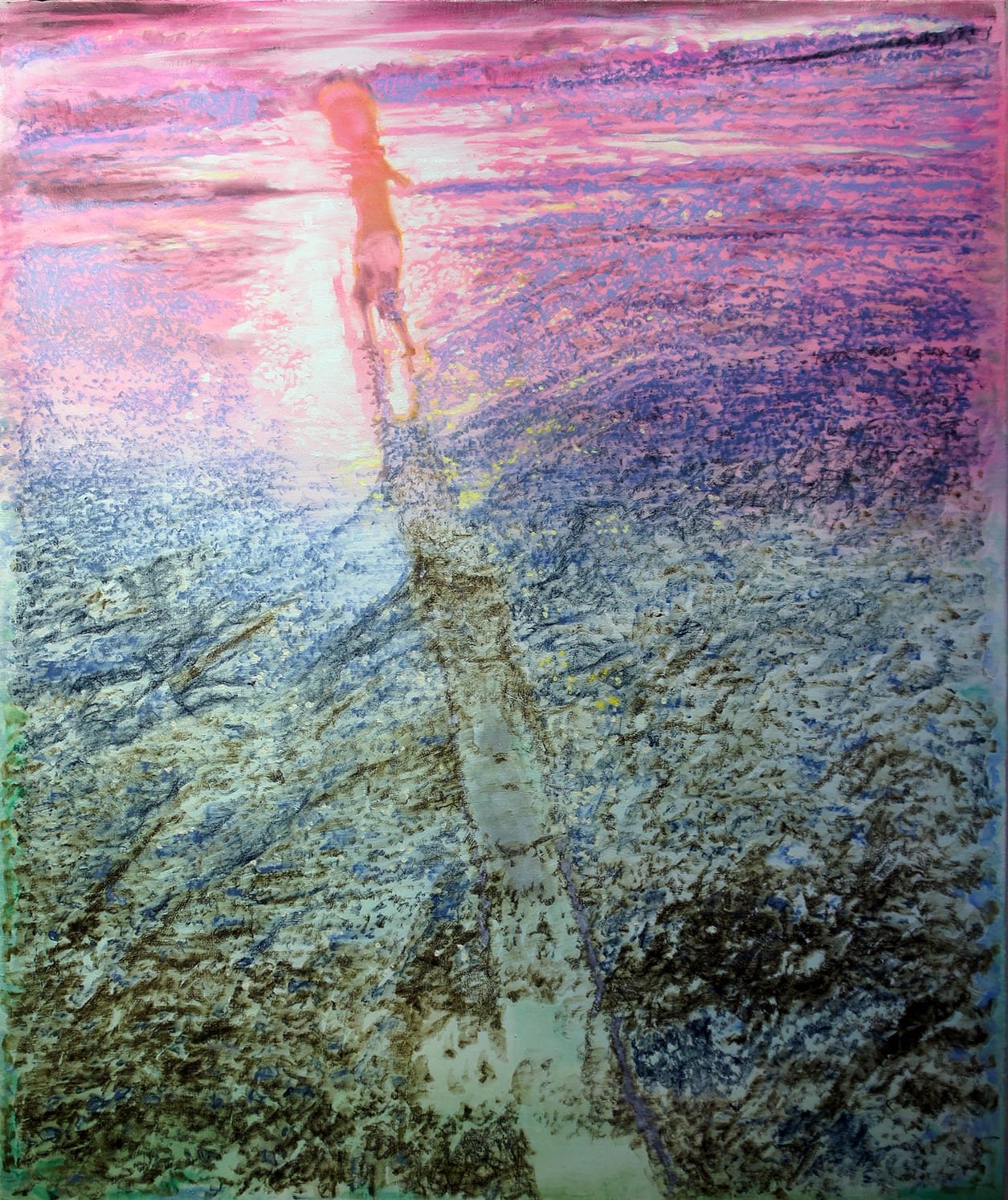Ena Swansea, child in the ocean, 2019