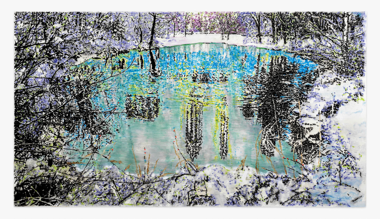 Ena Swansea, Central Park pond 2, 2019