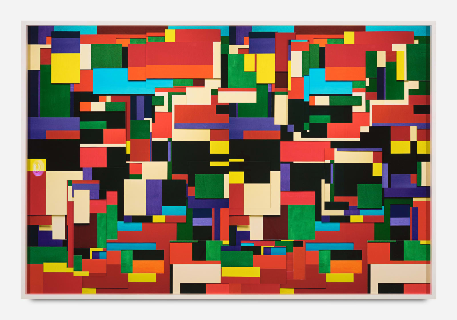 Vik Muniz, Glitch (Handmade), 2019