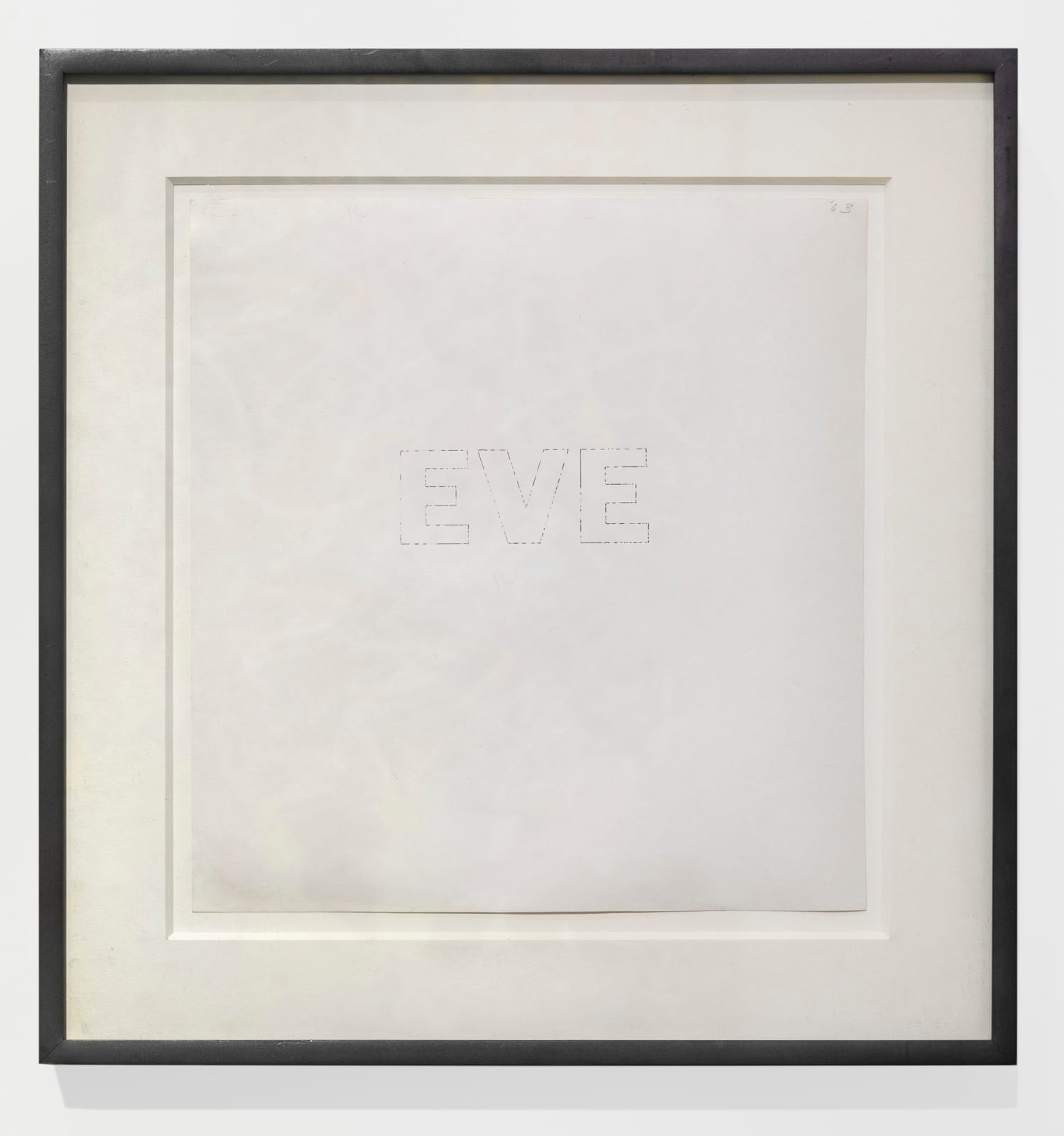 Ed Ruscha, Eve, 1963