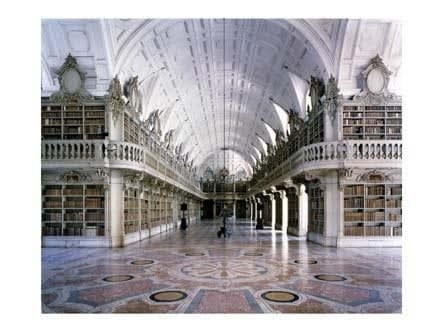 Candida Höfer, Biblioteca do Palàcio Nacional de Mafra II 2006