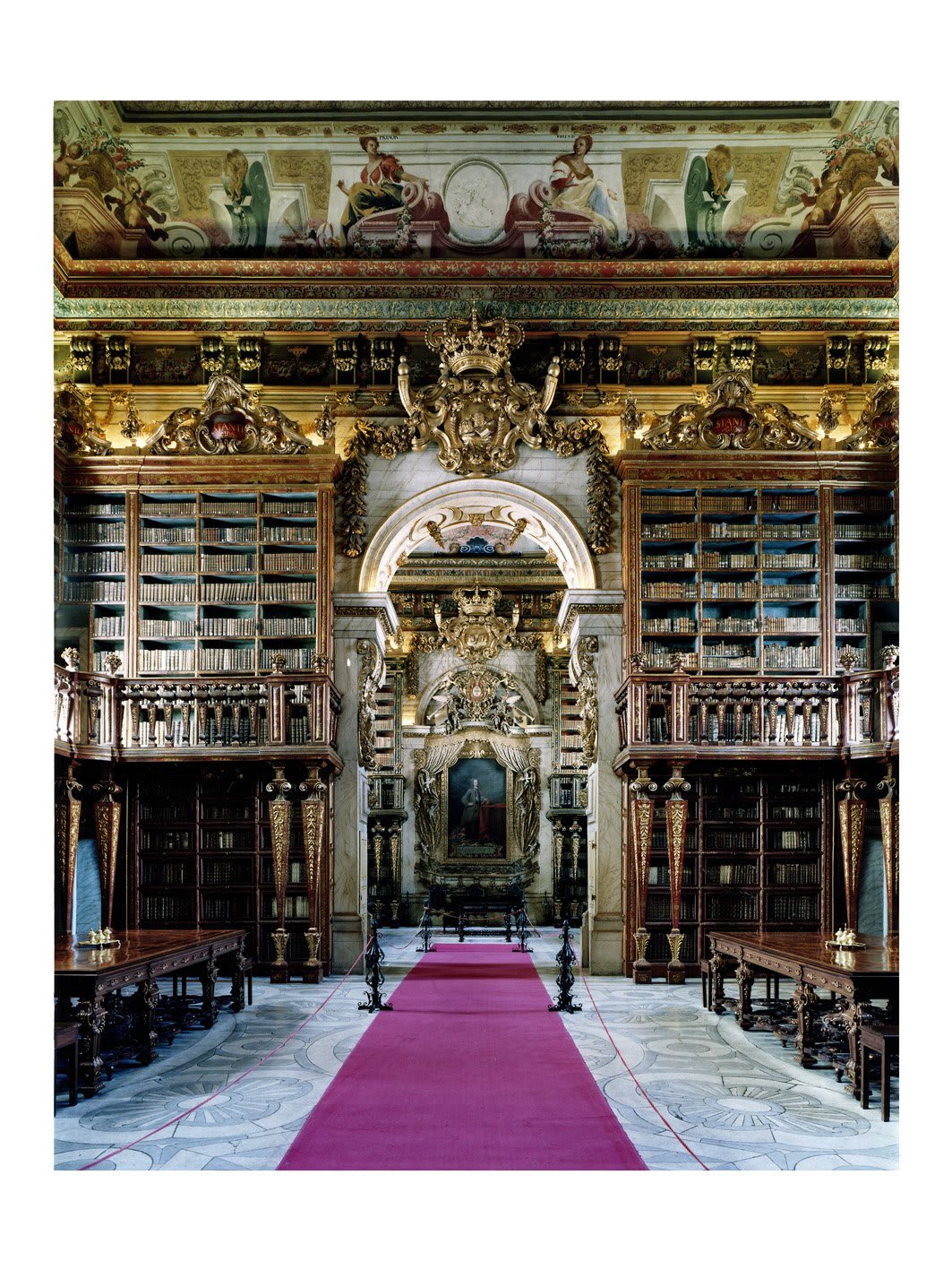 Candida Höfer, Biblioteca Geral da Universidade de Coimbra V 2006