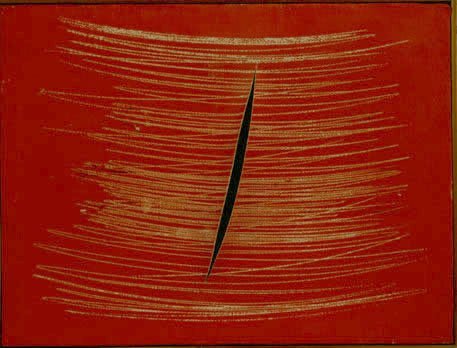 Lucio Fontana, Concetto Spaziale, 1959