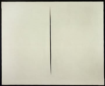 Lucio Fontana, Concetto Spaziale, Attesa, 1960