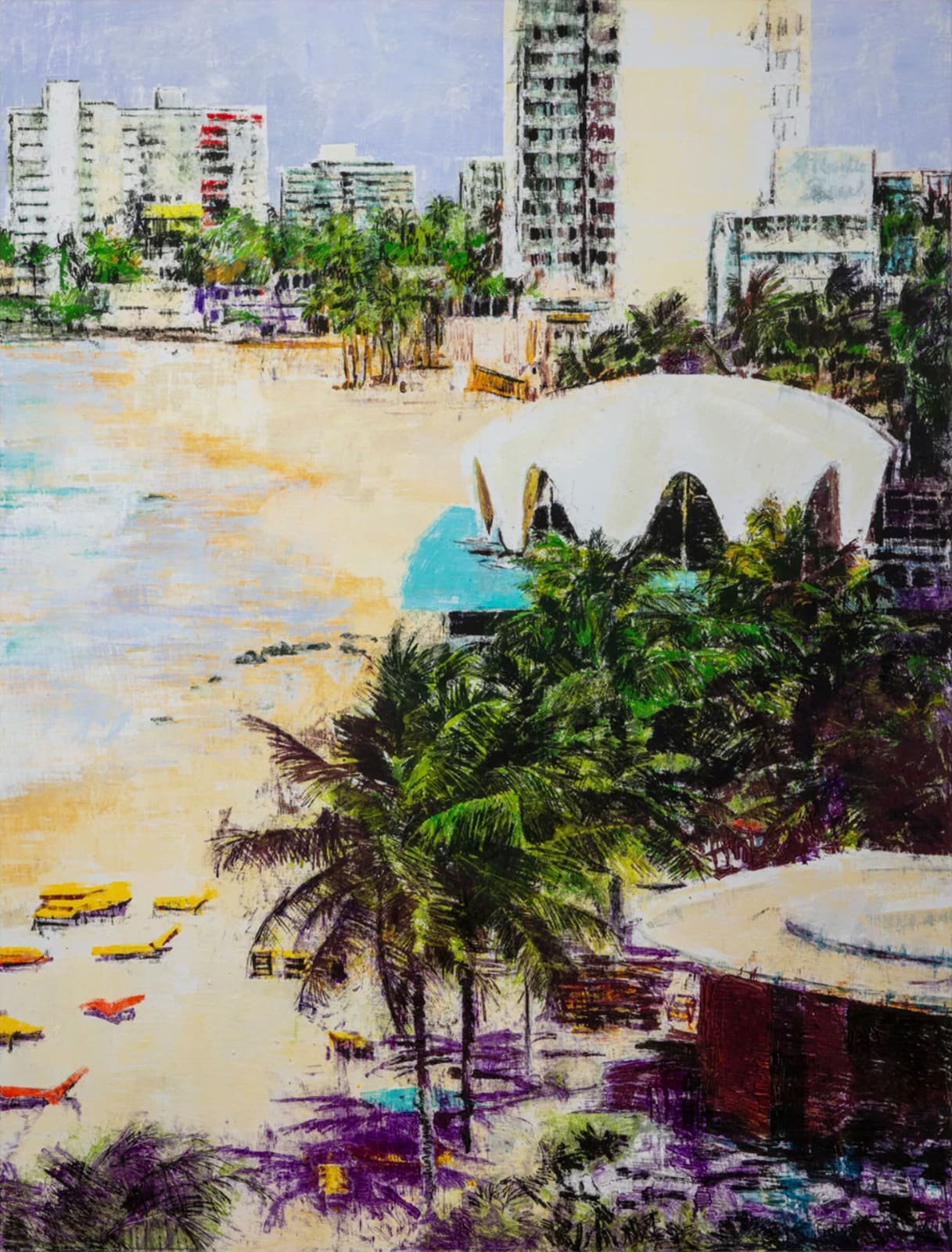 Enoc Perez, Condado Beach, Puerto Rico, 2023
