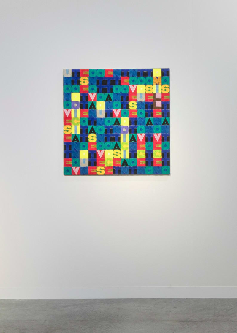 Alighiero Boetti, Senza Titolo (Uno Nove Sette Otto), 1978