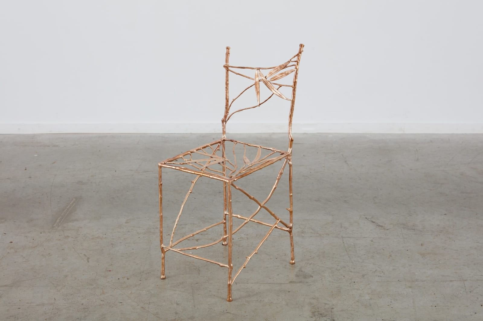 Claude Lalanne, Chaise Feuilles Bambou (Droite), 2009/2016