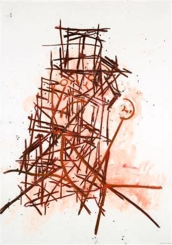 Tony Bevan, Head and Neck with Tower, 2008