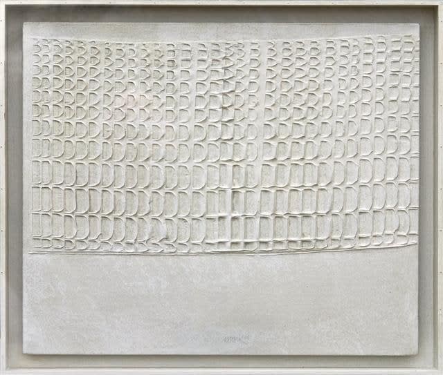 Heinz Mack, White Relief, 1966