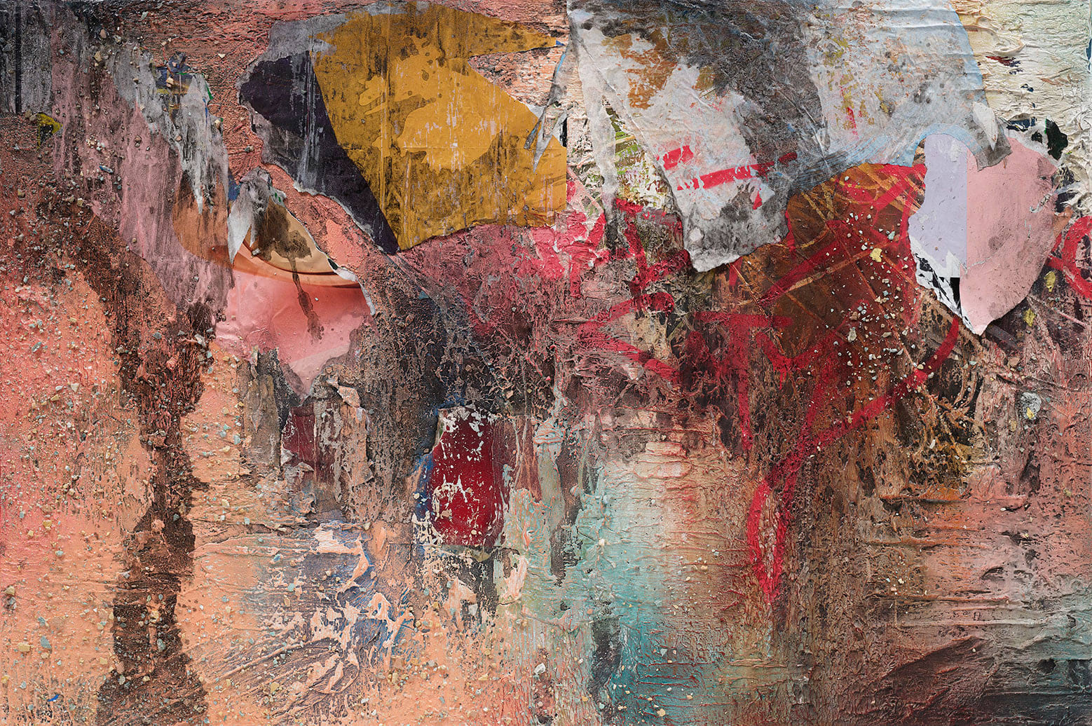 José Parlá, Evolutionary Adaptation, 2018