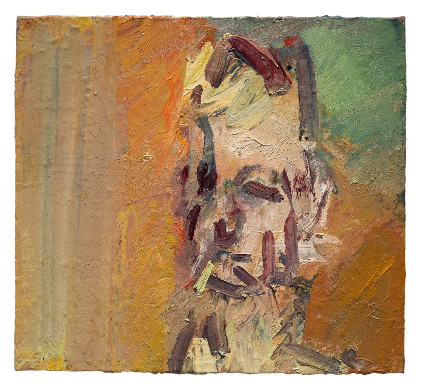 Frank Auerbach, Head of William Feaver II, 2008 | Ben Brown Fine Arts