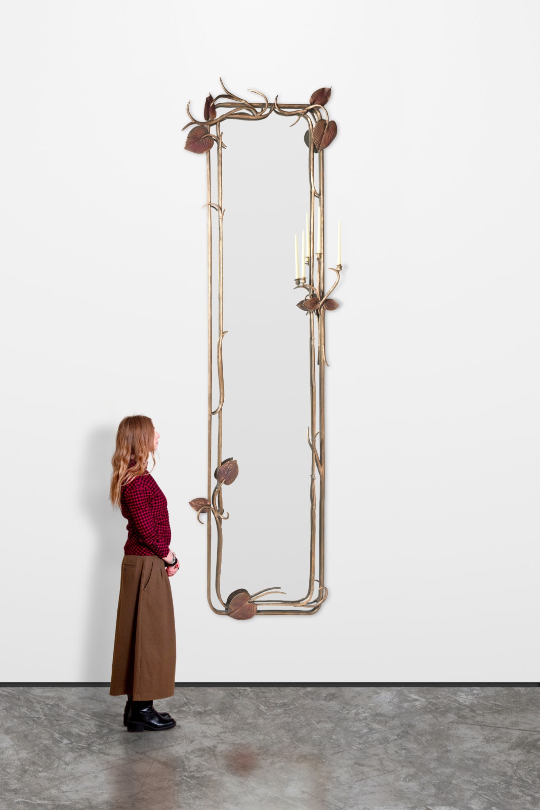 Claude Lalanne, Miroir Feuilles Hosta, 2009
