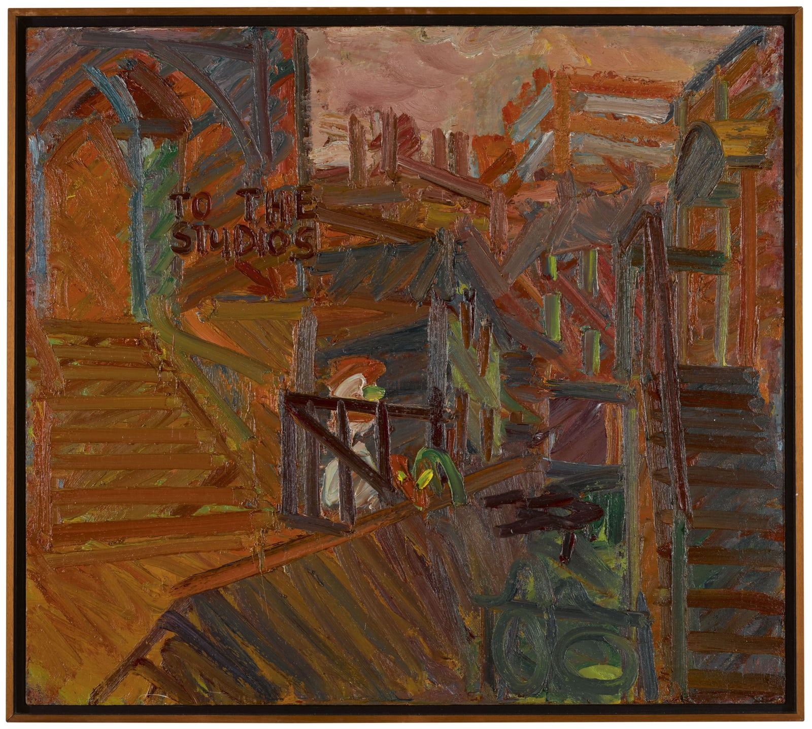 Frank Auerbach, To the Studios, 1977