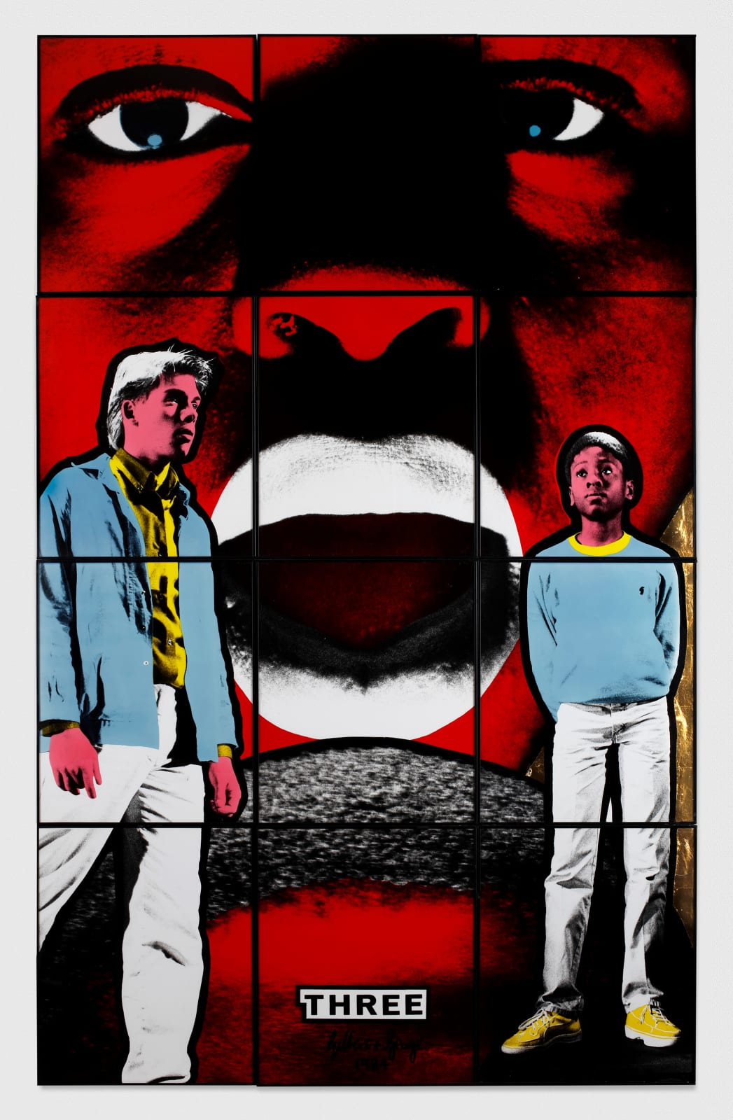 Gilbert & George, Three, 1984