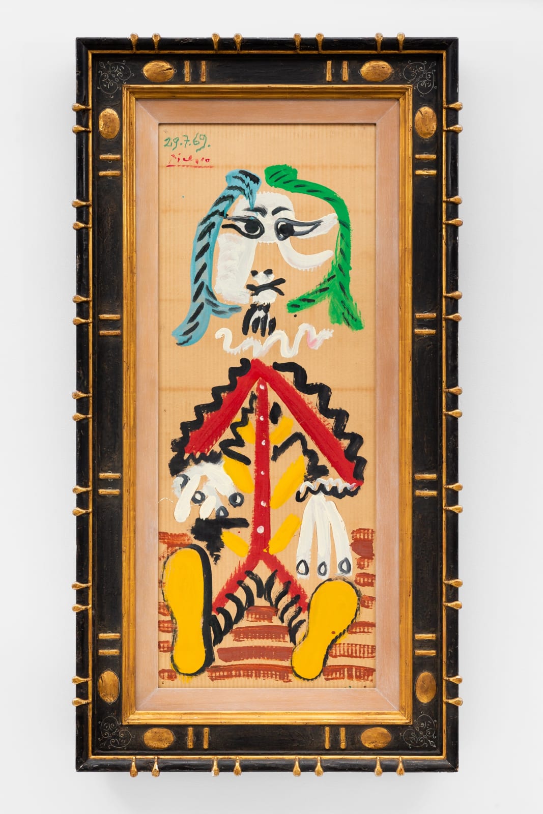 Pablo Picasso, Homme Assis, 1969
