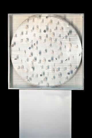 Heinz Mack, White Rotor with White Dots, 1960