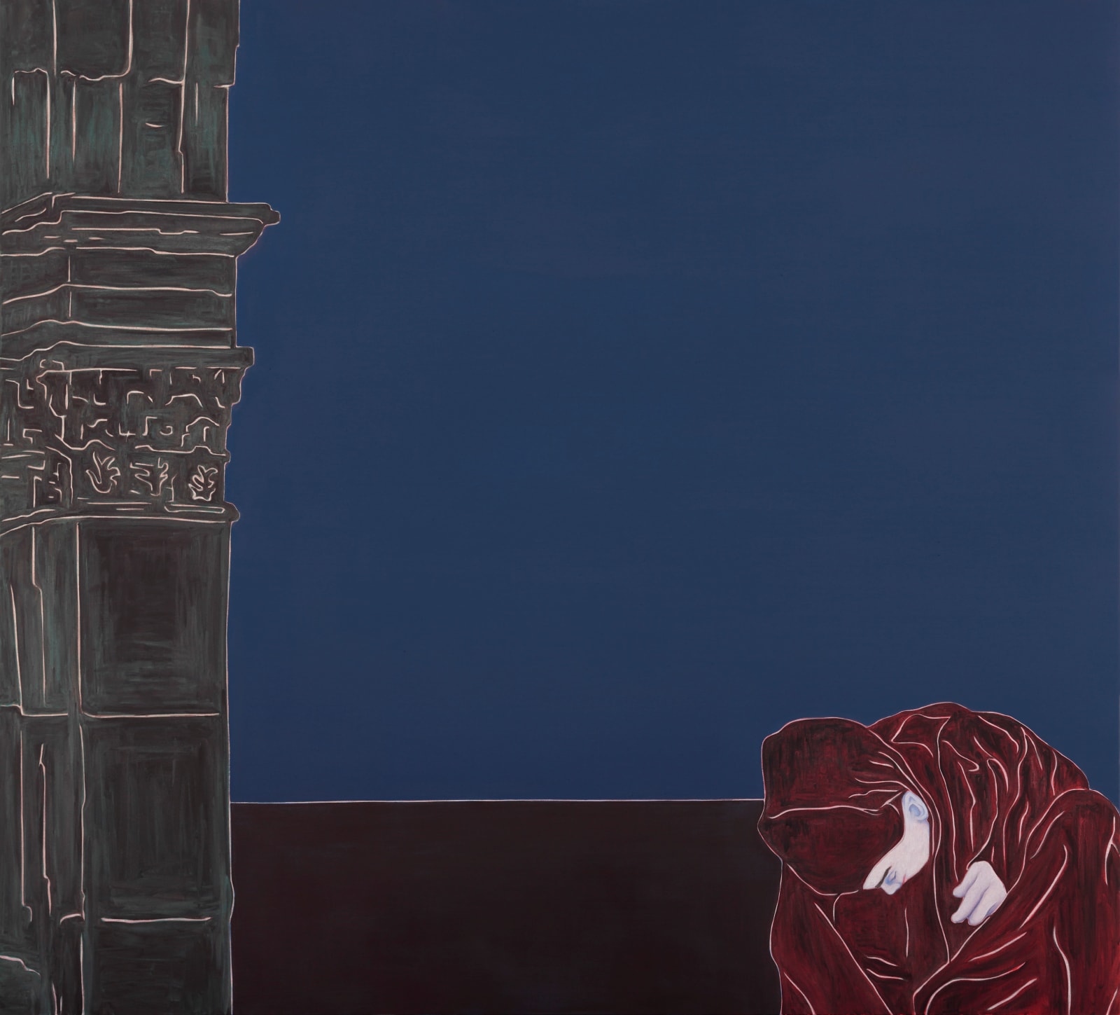 Djamel Tatah, Untitled, 2018