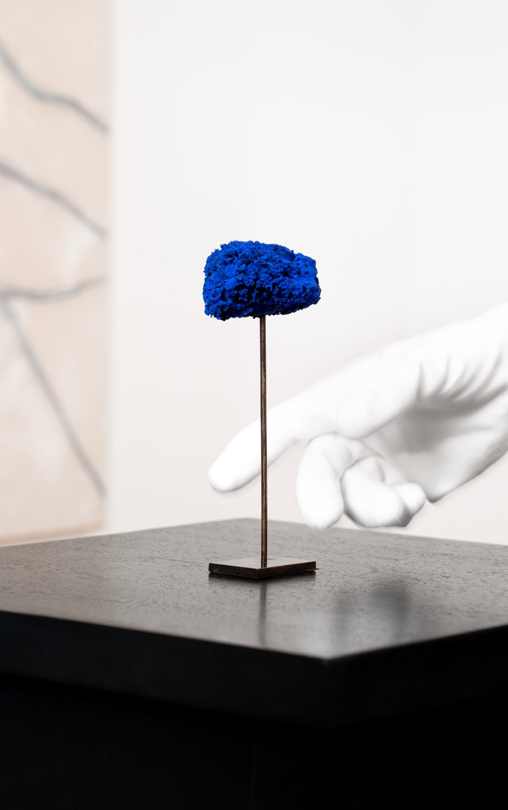 Yves Klein, Untitled Blue Sponge Sculpture (SE 322), c. 1961