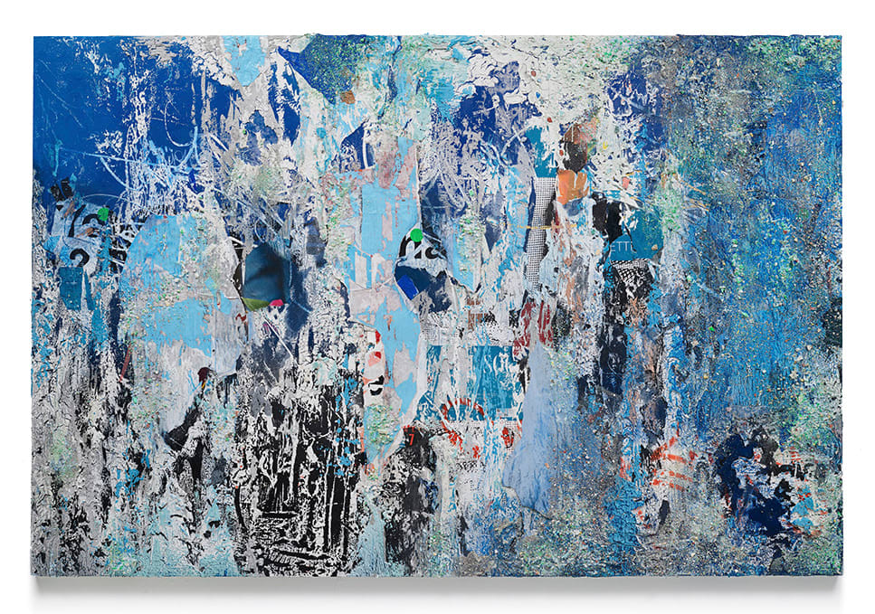 José Parlá, Painting as Geomorphology, 2019