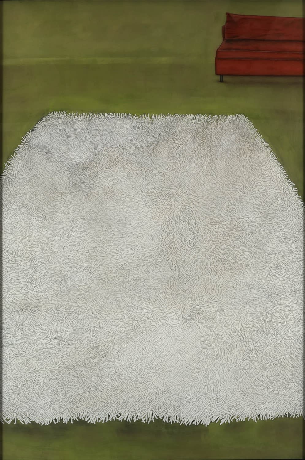 Desmond Lazaro, Carpet Living Room III, 2011/2012