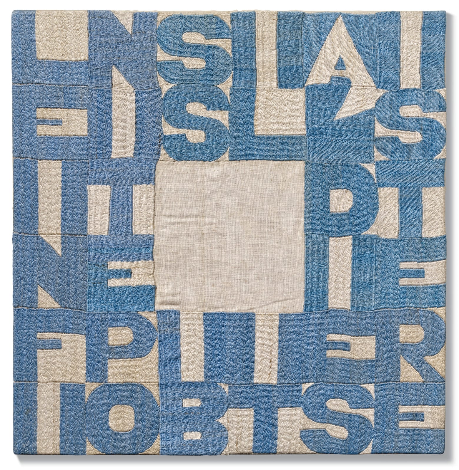 Alighiero Boetti, Le Infinite Possibilità di Esistere, 1990