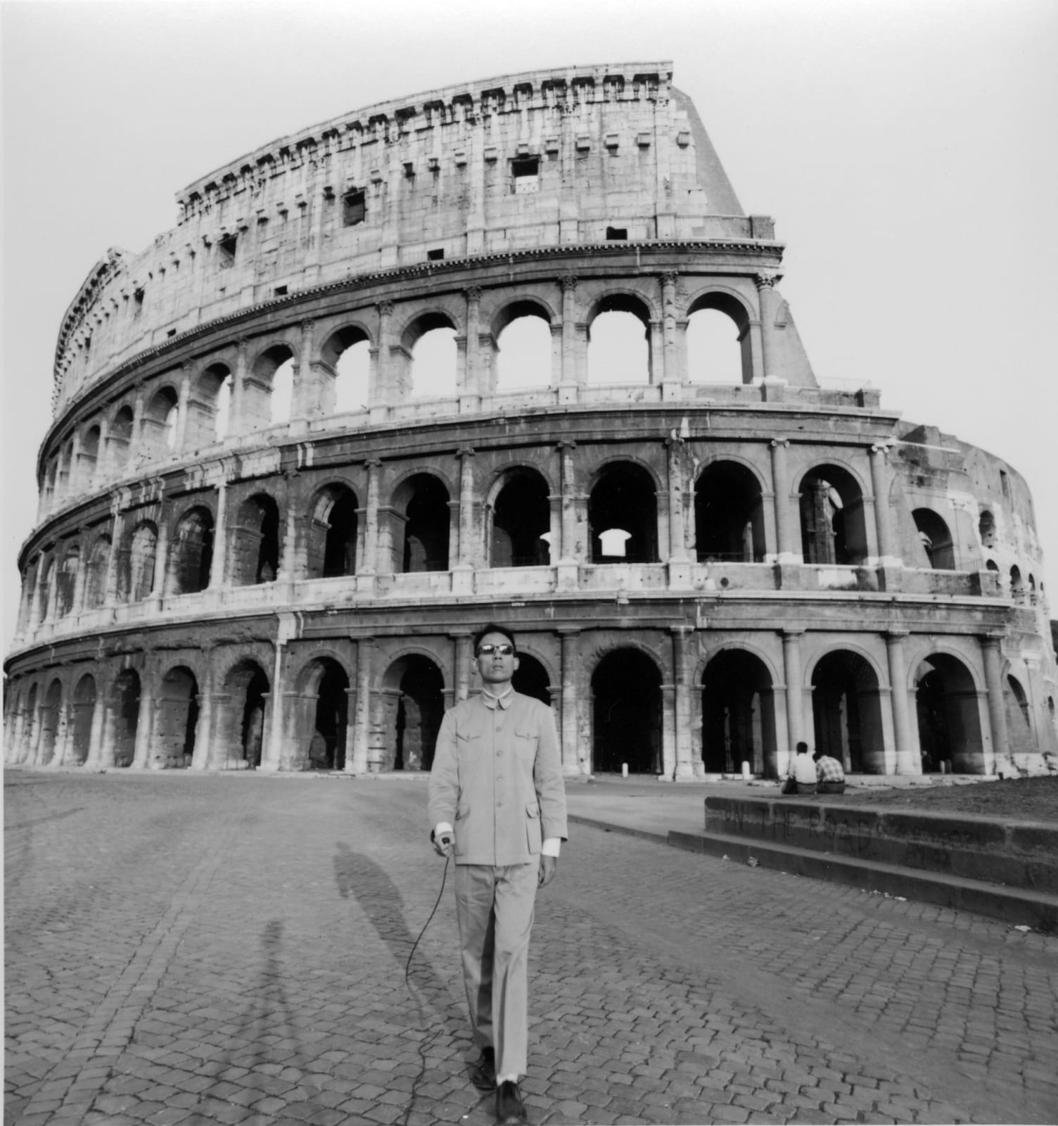 Tseng Kwong Chi, Rome, Italy (Coliseum, Day), 1989