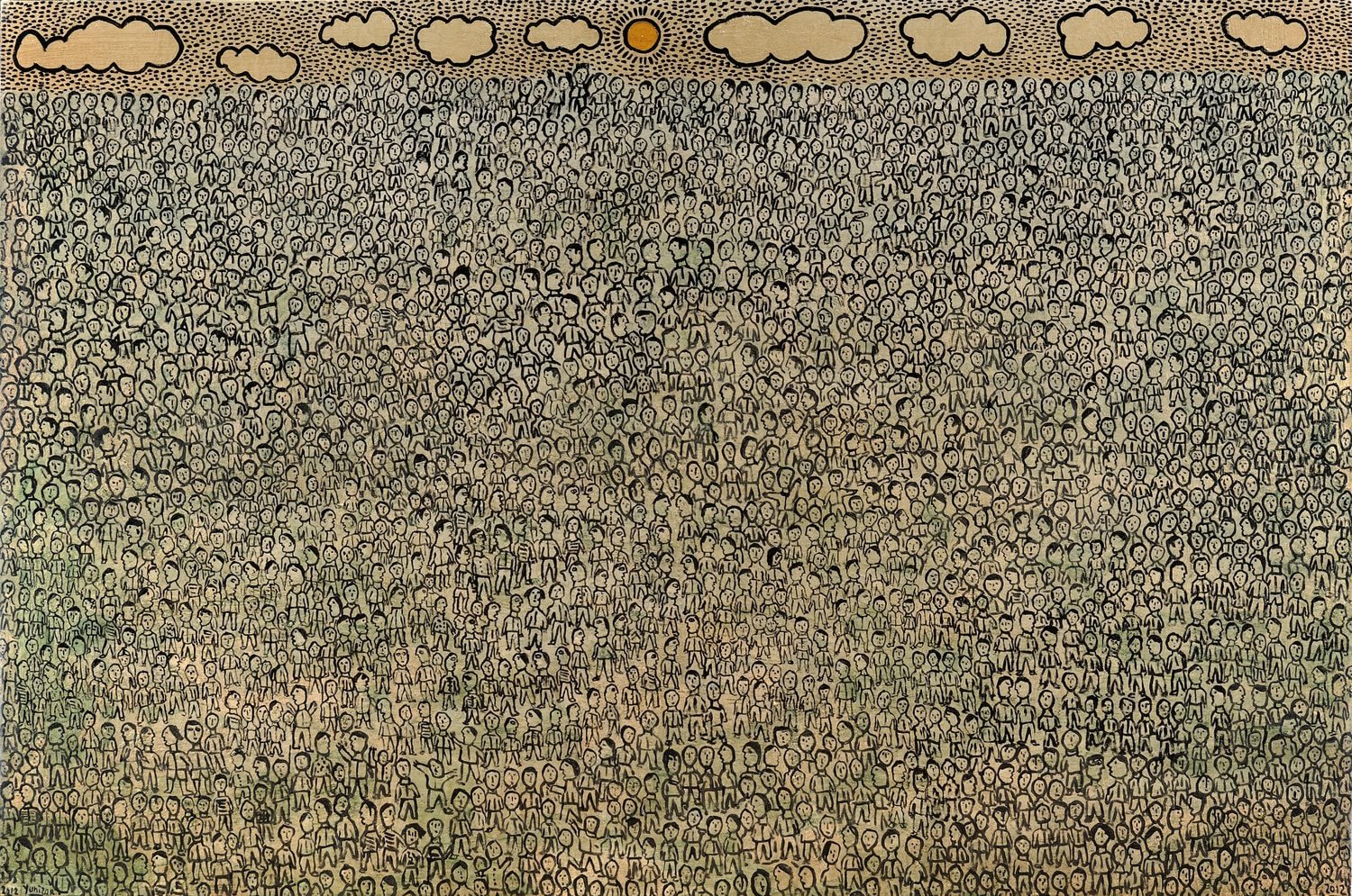 Yunizar, Di Bawah Matahari Kuning (Under the Yellow Sun), 2012