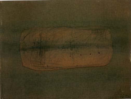 Lucio Fontana, Concetto Spaziale, 1957