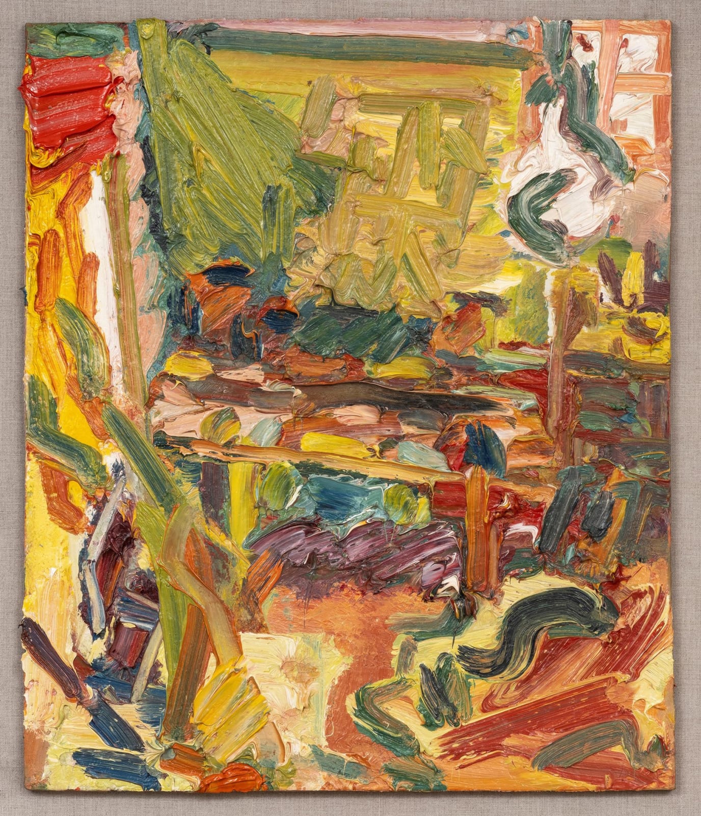 Frank Auerbach, In the Studio, 2002