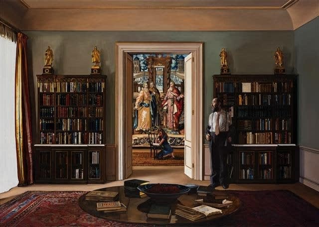 Jan Worst, The Wise Man, Homage to David Sylvester, 2009