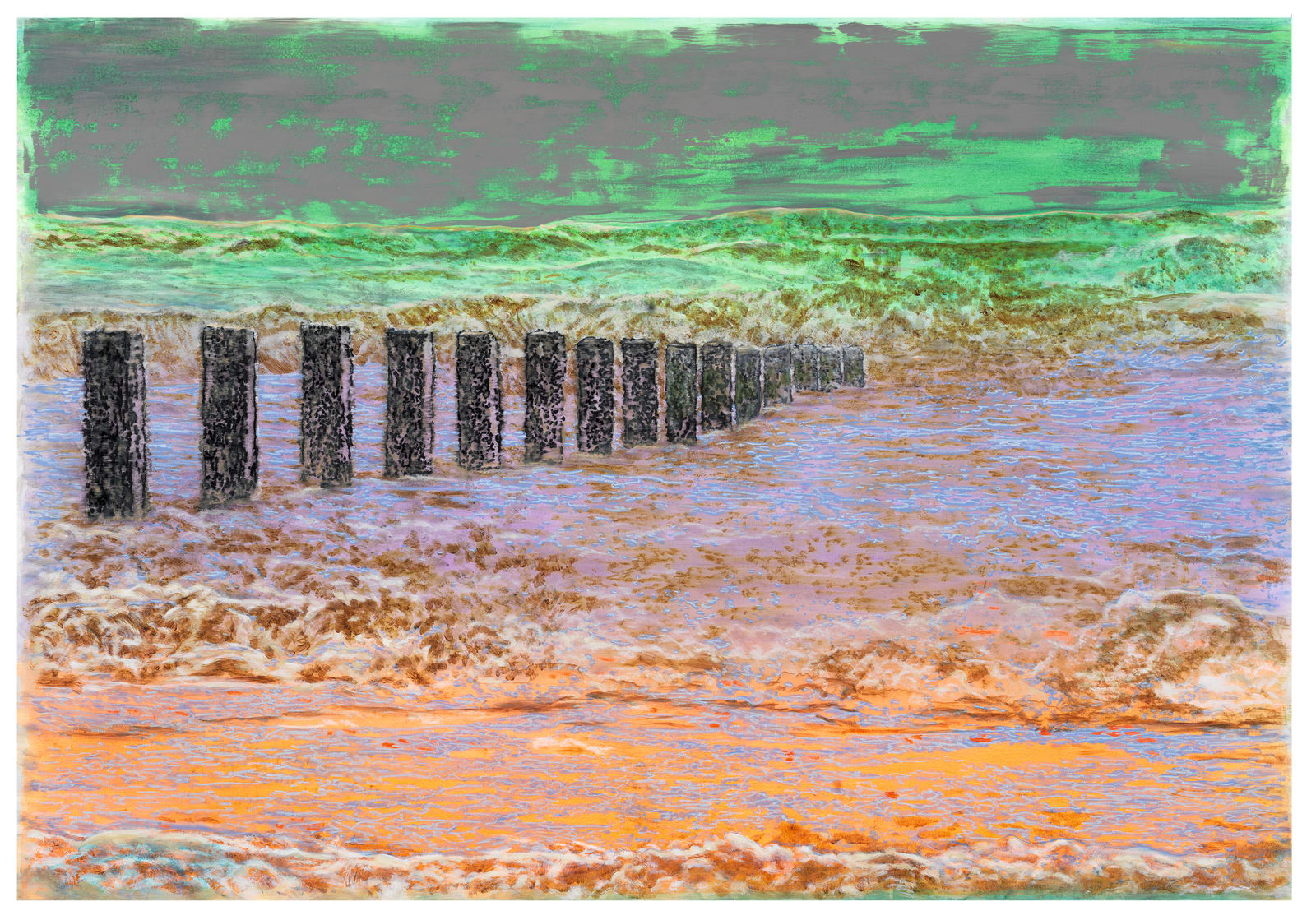 Ena Swansea, November ocean, 2021