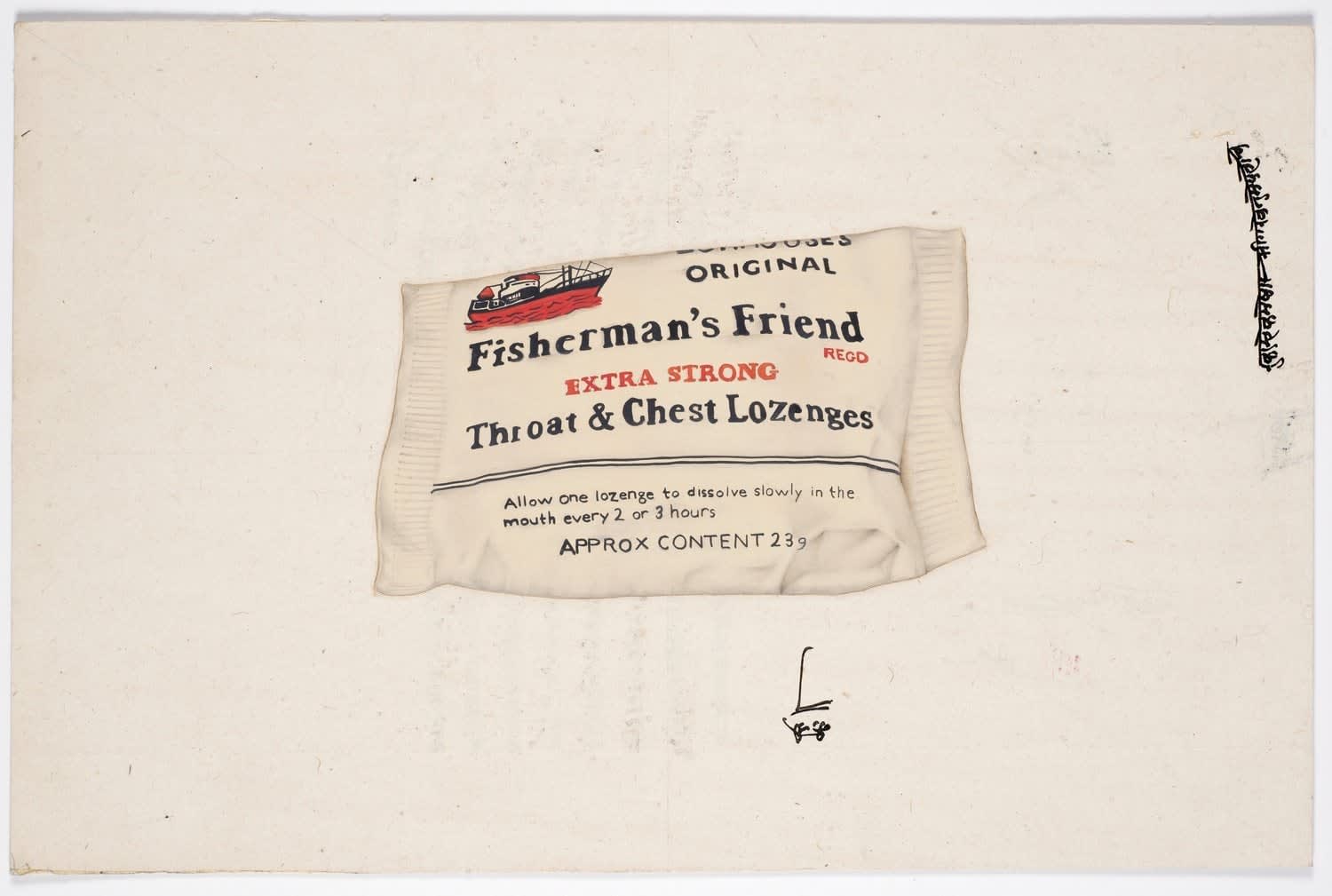 Desmond Lazaro, Ten Objects or More: Fisherman's Friend, 2011