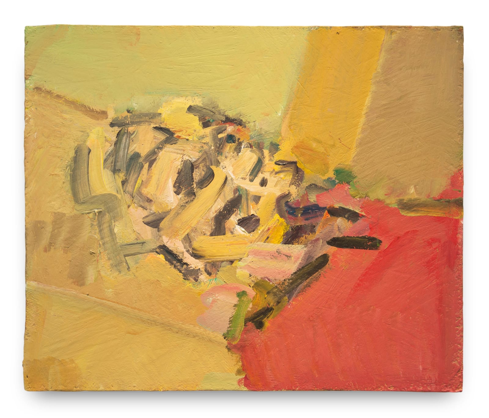 Frank Auerbach, Reclining Head of Julia II, 2011